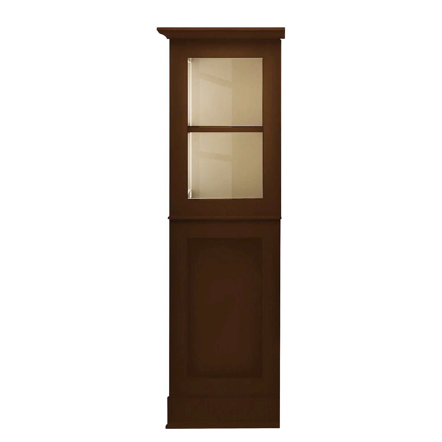 Maison Belfort Buffet haut Azjana - Pin marron / Pin crème 3 Maison Belfort Buffet haut Azjana - Pin marron / Pin crème – Image 3