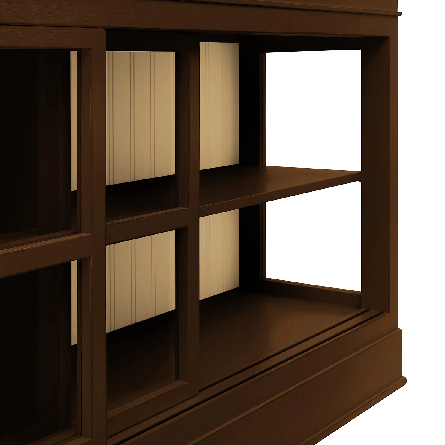 Maison Belfort Buffet haut Azjana - Pin marron / Pin crème 8 Maison Belfort Buffet haut Azjana - Pin marron / Pin crème – Image 8