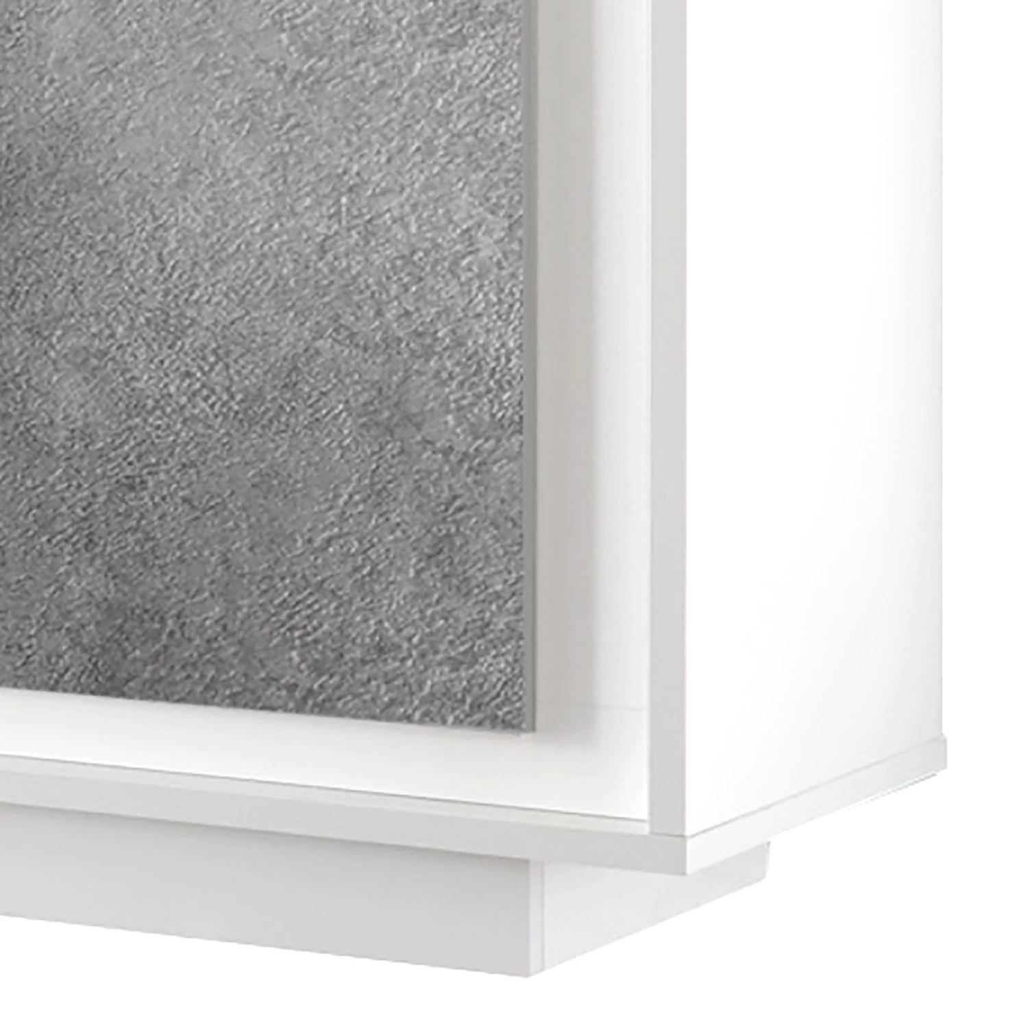 LC Spa Buffet haut Forenza - Imitation béton / Blanc 3 LC Spa Buffet haut Forenza - Imitation béton / Blanc – Image 3