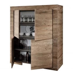 LC Spa Buffet haut Milano LC - Imitation chêne foncé -Buffets hauts Soldes 1000091586 201029 08260000136 DETAILS P000000001000091586