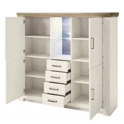 Ridgevalley Buffet haut Pontile I - Imitation pin Aurélio / Imitation chêne Nelson -Buffets hauts Soldes 1000128908 200811 14083301346 DETAILS P000000001000128908