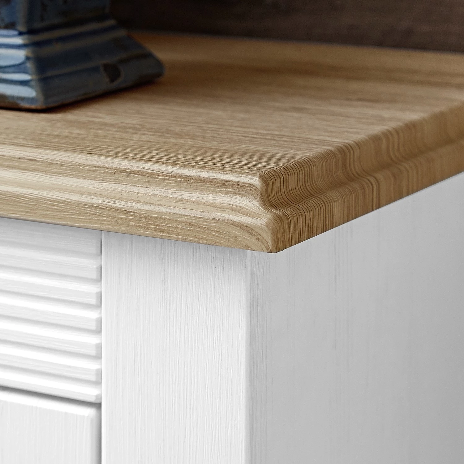 Ridgevalley Buffet haut Curzu II - Imitation chêne 3 Ridgevalley Buffet haut Curzu II - Imitation chêne – Image 3