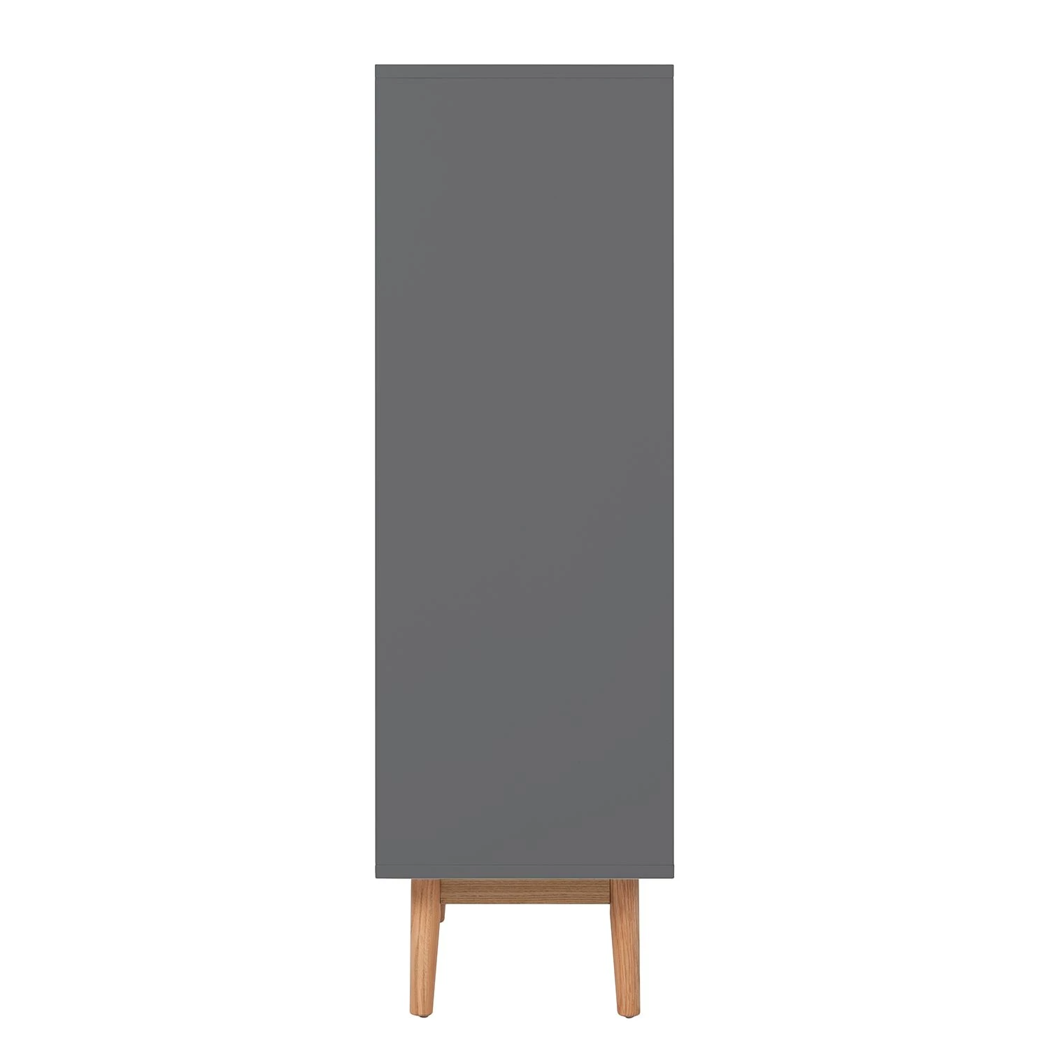 Mørteens Buffet haut Lindholm II - Partiellement en chêne massif - Gris 6 Mørteens Buffet haut Lindholm II - Partiellement en chêne massif - Gris – Image 6