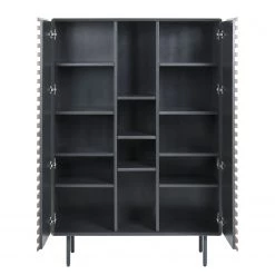 Norrwood Buffet haut Kipra - Noyer contreplaqué - Graphite -Buffets hauts Soldes 1000150233 181214 16440300087 GALLERYIMAGES P000000001000150233