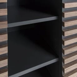 Norrwood Buffet haut Kipra - Noyer contreplaqué - Graphite -Buffets hauts Soldes 1000150233 181214 16440300088 GALLERYIMAGES P000000001000150233