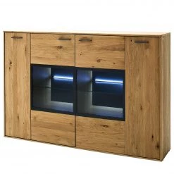 Naturoo Buffet haut Kiah I - Chêne à nœuds massif -Buffets hauts Soldes 1000160253 200811 14165601851 DETAILS P000000001000160253