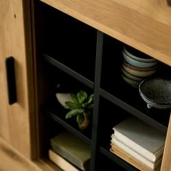 Naturoo Buffet haut Kiah II - Chêne à nœuds massif -Buffets hauts Soldes 1000160255 200811 14170801863 DETAILS P000000001000160255