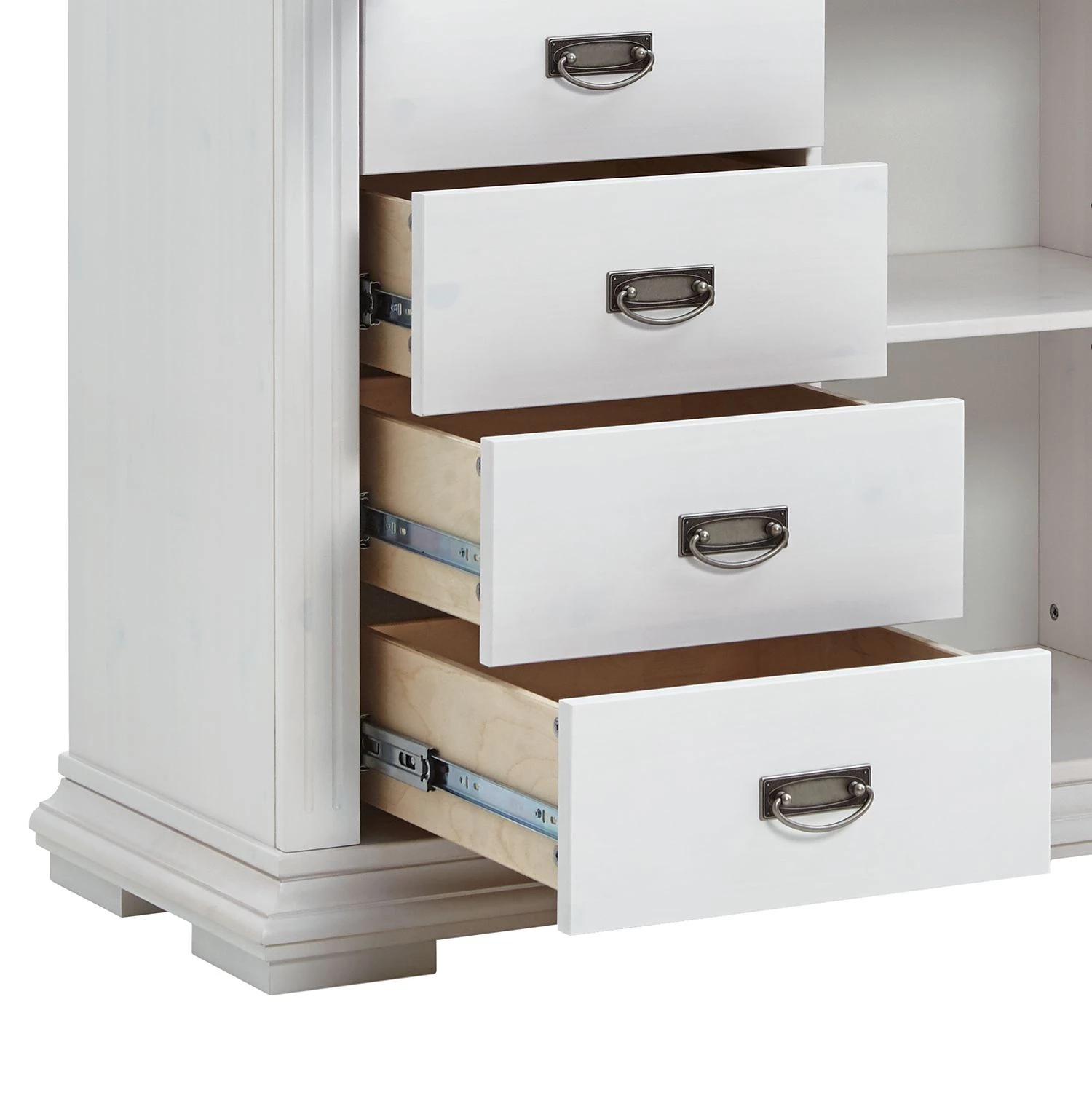 Maison Belfort Buffet haut Kampen - Pin massif - Pin blanc 5 Maison Belfort Buffet haut Kampen - Pin massif - Pin blanc – Image 5