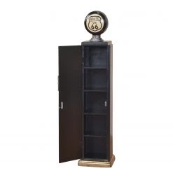 Red Living Armoire Saloa II - Noir -Buffets hauts Soldes 1000176520 190606 11475300006 GALLERYIMAGES P000000001000176520