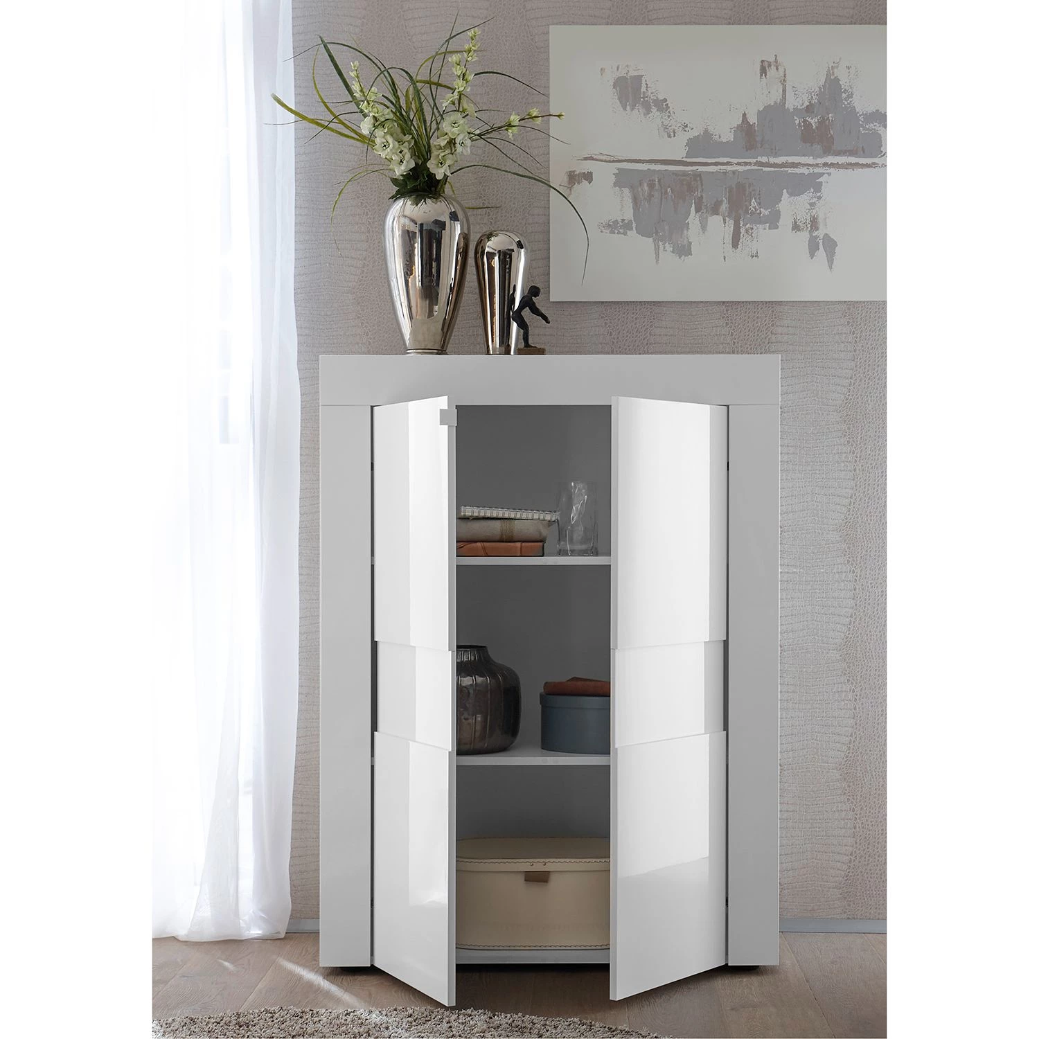 LC Spa Buffet haut Easy - Blanc brillant 5 LC Spa Buffet haut Easy - Blanc brillant – Image 5