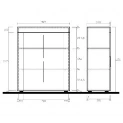 LC Spa Buffet haut Easy - Blanc brillant 16 LC Spa Buffet haut Easy - Blanc brillant -Buffets hauts Soldes 1000178241 190807 07483700002 SKETCH DETAILS P000000001000178241 sketch