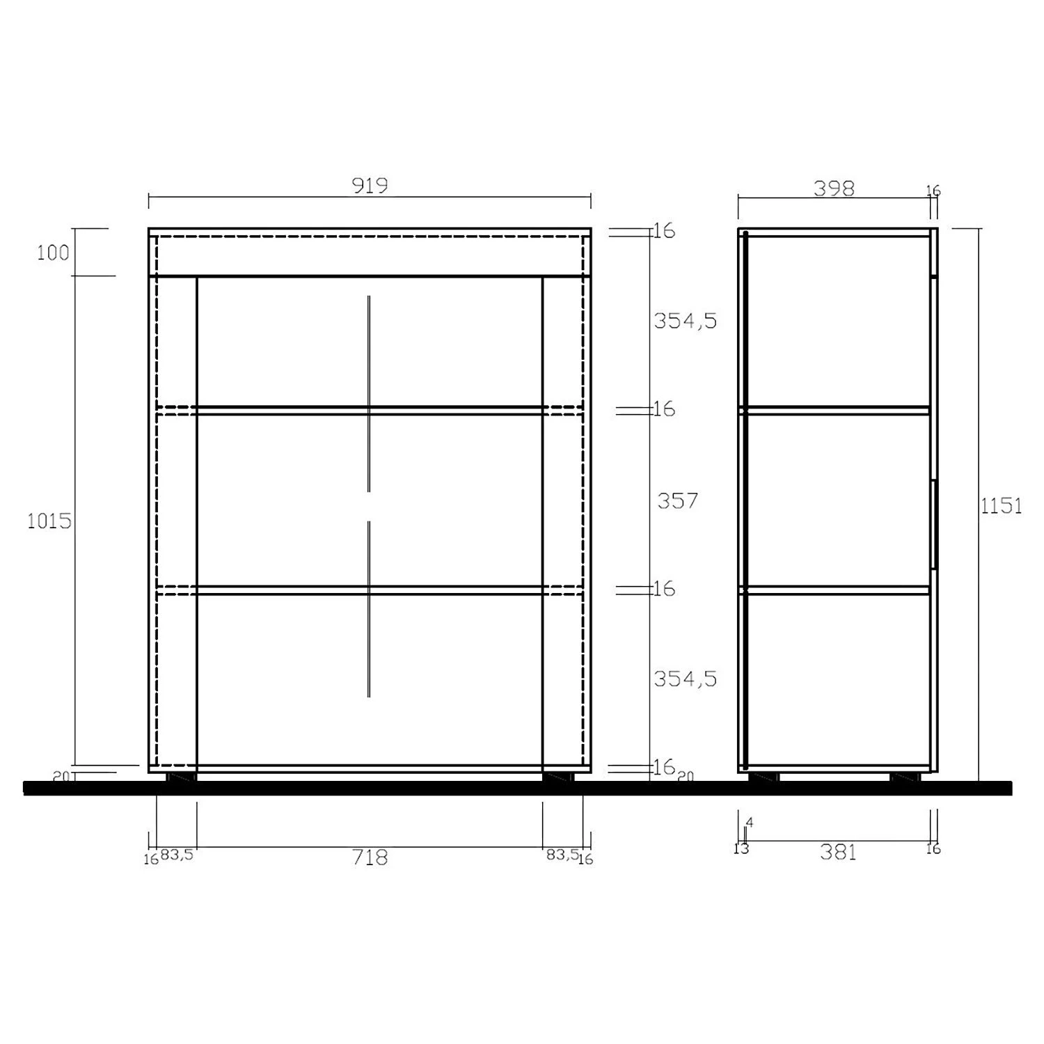 LC Spa Buffet haut Easy - Blanc brillant 8 LC Spa Buffet haut Easy - Blanc brillant – Image 8