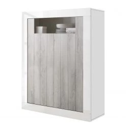 LC Spa Buffet haut Urbino - Gris clair / Blanc