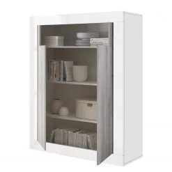 LC Spa Buffet haut Urbino - Gris clair / Blanc 15 LC Spa Buffet haut Urbino - Gris clair / Blanc -Buffets hauts Soldes 1000178449 201029 09023500704 DETAILS P000000001000178449