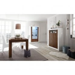 LC Spa Buffet haut Urbino - Imitation noisetier / Blanc -Buffets hauts Soldes 1000178450 201029 09030300712 MOOD DETAILS P000000001000178450 mood