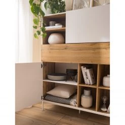 Fredriks Buffet haut Meon - Blanc -Buffets hauts Soldes 1000201079 201030 11202600012 DETAILS P000000001000201079