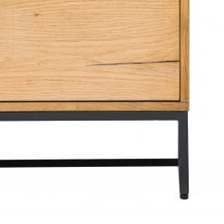Studio Copenhagen Buffet haut Flox - Placage en bois véritable / Métal -Chêne / Noir 33 Studio Copenhagen Buffet haut Flox - Placage en bois véritable / Métal -Chêne / Noir -Buffets hauts Soldes 1000218128 210901 08134800019 DETAILS P000000001000218128