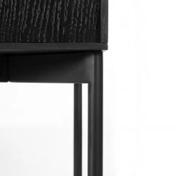 Studio Copenhagen Buffet haut Dowland - Placage en bois véritable - Chêne / Noir -Buffets hauts Soldes 1000218356 210303 06480500010 DETAILS P000000001000218356