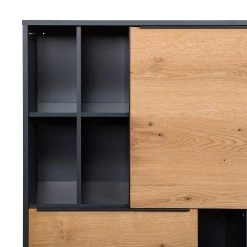 Red Living Buffet haut Barview - Placage en chêne - Chêne / Anthracite 44 Red Living Buffet haut Barview - Placage en chêne - Chêne / Anthracite -Buffets hauts Soldes 1000218365 210319 11334900030 DETAILS P000000001000218365