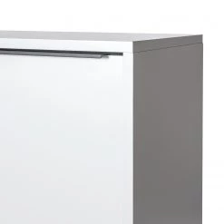 Fredriks Buffet haut White Hall - Blanc mat / Noir -Buffets hauts Soldes 1000218378 210311 12364900009 DETAILS P000000001000218378