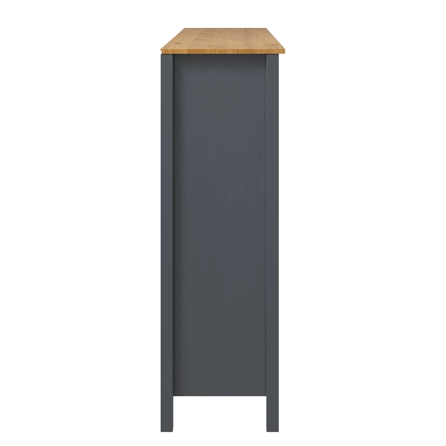 Maison Belfort Buffet Rivery IV - Pin massif - Anthracite 4 Maison Belfort Buffet Rivery IV - Pin massif - Anthracite – Image 4