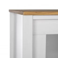 Maison Belfort Buffet Rivery IV - Pin massif - Blanc -Buffets hauts Soldes 1000218465 220425 039 DETAILS P000000001000218465