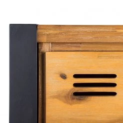 Ars manufacti Buffet haut Urban Industry I - Partiellement en acacia massif / Métal - Acacia / Noir -Buffets hauts Soldes 1000224212 220729 066 DETAILS P000000001000224212