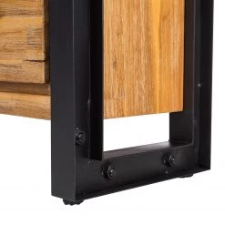 Ars manufacti Buffet haut Urban Industry I - Partiellement en acacia massif / Métal - Acacia / Noir -Buffets hauts Soldes 1000224212 220729 080 DETAILS P000000001000224212