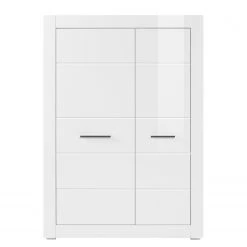 Loftscape Buffet haut Bricktown III - Blanc brillant / Blanc mat -Buffets hauts Soldes 1000224380 200904 12201100013 DETAILS P000000001000224380