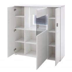 Loftscape Buffet haut Cassville - Blanc mat / Anthracite 7 Loftscape Buffet haut Cassville - Blanc mat / Anthracite -Buffets hauts Soldes 1000224406 200910 14251300008 DETAILS P000000001000224406