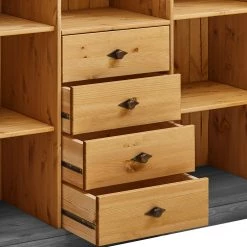 Maison Belfort Buffet haut Bergen - Pin massif - Pin coloris lessivé / Pin gris -Buffets hauts Soldes 1000225936 211122 08330703648 DETAILS P000000001000225936