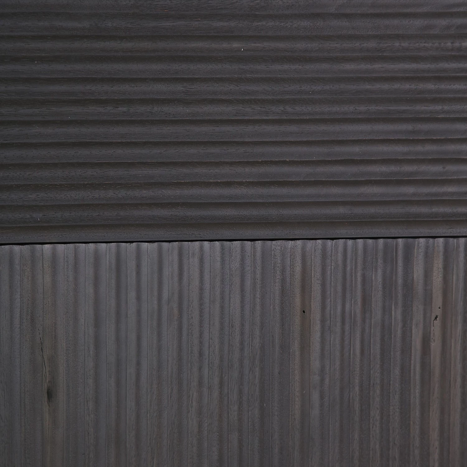 Red Living Buffet haut Soyons - Acacia massif / Métal - Noir / Doré 5 Red Living Buffet haut Soyons - Acacia massif / Métal - Noir / Doré – Image 5