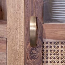 Naturoo Buffet haut Rodern - Sheesham massif / Cannage -Buffets hauts Soldes 1000239497 210108 13370400049 DETAILS P000000001000239497