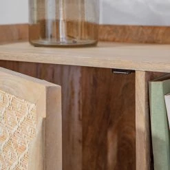 Naturoo Buffet haut Rumilly - Tressage en rotin / Manguier massif 12 Naturoo Buffet haut Rumilly - Tressage en rotin / Manguier massif -Buffets hauts Soldes 1000239526 210908 16520400014 DETAILS P000000001000239526