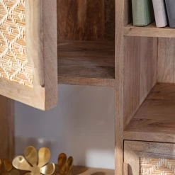 Naturoo Buffet haut Rumilly - Tressage en rotin / Manguier massif 16 Naturoo Buffet haut Rumilly - Tressage en rotin / Manguier massif -Buffets hauts Soldes 1000239526 210908 16520400018 DETAILS P000000001000239526