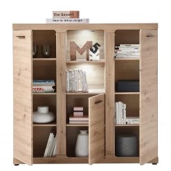 Loftscape Buffet haut Veynes - Éclairage intégré - Imitation chêne artisan -Buffets hauts Soldes 1000240115 201228 11365300004 DETAILS P000000001000240115