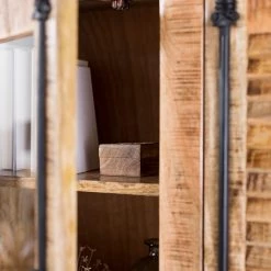 Wolf-Möbel Buffet haut Senille - Manguier massif -Buffets hauts Soldes 1000243201 220314 032 DETAILS P000000001000243201