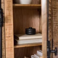 Wolf-Möbel Buffet haut Senille - Manguier massif -Buffets hauts Soldes 1000243201 220314 033 DETAILS P000000001000243201