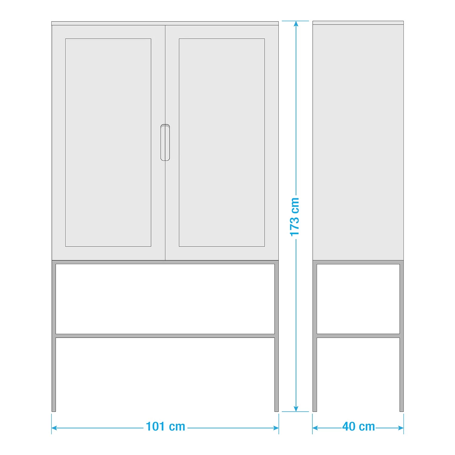 Jack & Alice Buffet haut Puyo - Acacia massif / Métal - Acacia / Doré 8 Jack & Alice Buffet haut Puyo - Acacia massif / Métal - Acacia / Doré – Image 8