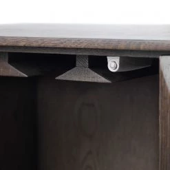 Red Living Buffet haut Limes - Chêne massif / Métal - Chêne foncé / Noir -Buffets hauts Soldes 1000277630 210706 14081200052 DETAILS P000000001000277630