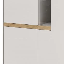 GWINNER Buffet haut Calea II - Blanc mat / Chêne - Sans éclairage 9 GWINNER Buffet haut Calea II - Blanc mat / Chêne - Sans éclairage -Buffets hauts Soldes 1000285836 211117 160124000120 DETAILS P000000001000285836