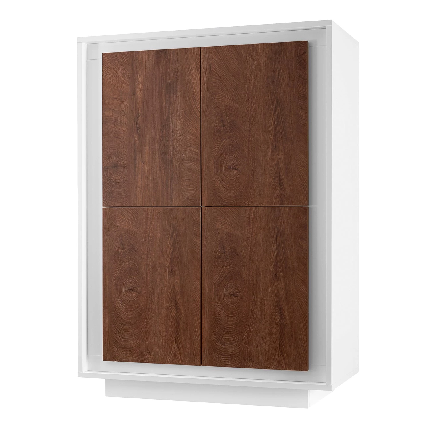 LC Spa Buffet haut Forenza - Imitation noisetier / Blanc 1 LC Spa Buffet haut Forenza - Imitation noisetier / Blanc