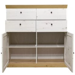 Ridgevalley Buffet haut Maiossa III - Imitation pin blanc / Imitation chêne de Navarra 11 Ridgevalley Buffet haut Maiossa III - Imitation pin blanc / Imitation chêne de Navarra -Buffets hauts Soldes 1000307120 211109 16471800133 DETAILS P000000001000307120