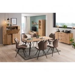 Ars Natura Buffet haut Dorchester - Imitation chêne artisan -Buffets hauts Soldes 1000309600 211118 06580500039 MOOD DETAILS P000000001000309600 mood