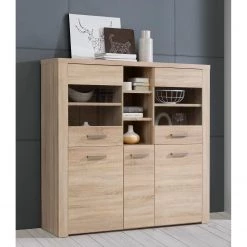 Loftscape Buffet haut Parksville II - Imitation chêne Sonoma 12 Loftscape Buffet haut Parksville II - Imitation chêne Sonoma -Buffets hauts Soldes 1000342463 220404 021 MOOD DETAILS P000000001000342463 mood