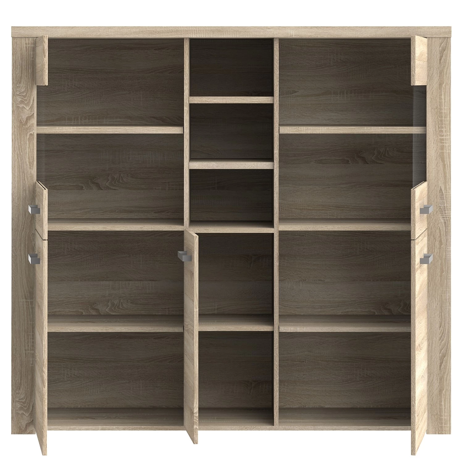 Loftscape Buffet haut Parksville II - Imitation chêne Sonoma 6 Loftscape Buffet haut Parksville II - Imitation chêne Sonoma – Image 6