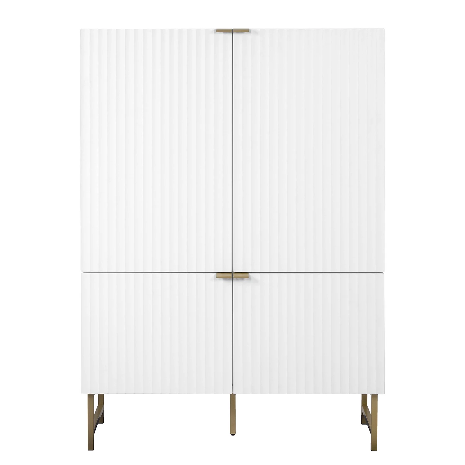 Loftscape Buffet haut Metropolis - Blanc mat 4 Loftscape Buffet haut Metropolis - Blanc mat – Image 4