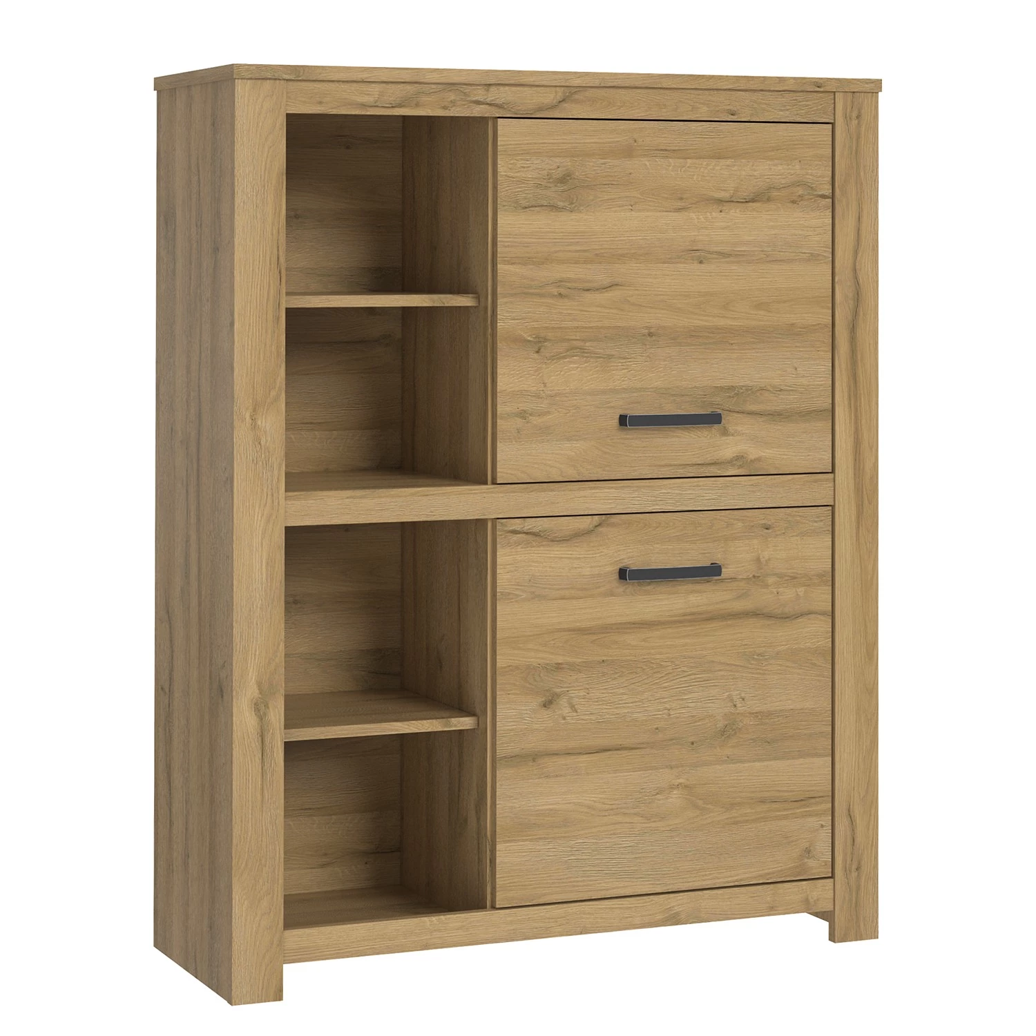 Loftscape Buffet haut Verolme I - Imitation chêne 1 Loftscape Buffet haut Verolme I - Imitation chêne