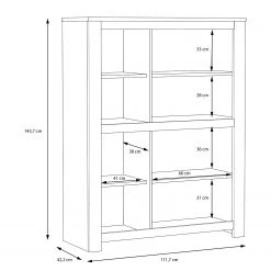 Loftscape Buffet haut Verolme I - Imitation chêne 11 Loftscape Buffet haut Verolme I - Imitation chêne -Buffets hauts Soldes 1000356729 220603 501 SKETCH DETAILS P000000001000356729 sketch