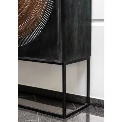 Red Living Buffet haut Curbar - Manguier massif / Métal - Noir 14 Red Living Buffet haut Curbar - Manguier massif / Métal - Noir -Buffets hauts Soldes 1000359917 220621 022 MOOD DETAILS P000000001000359917 mood